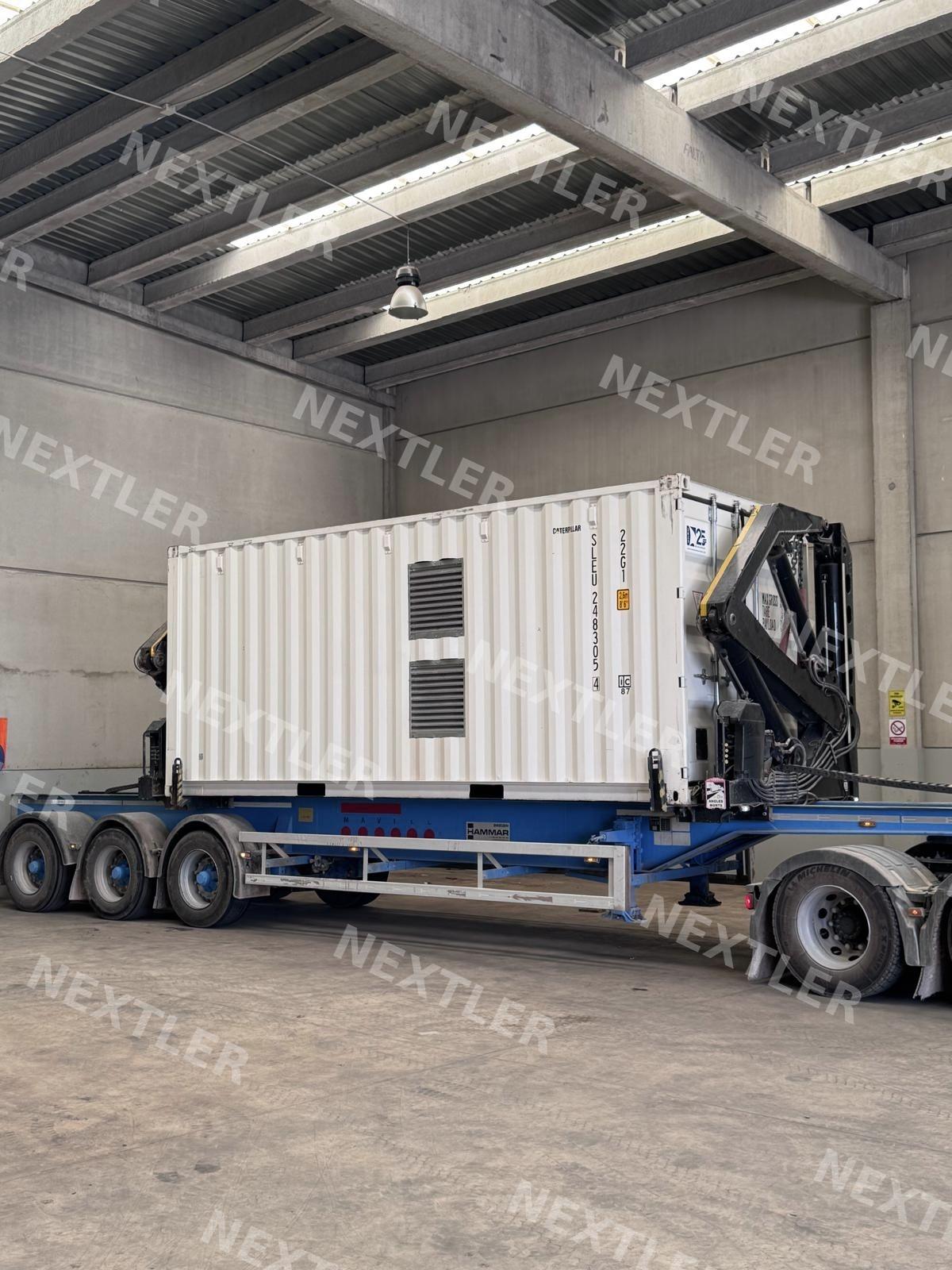 Caterpillar C18 Diesel Generator Set, Containerized